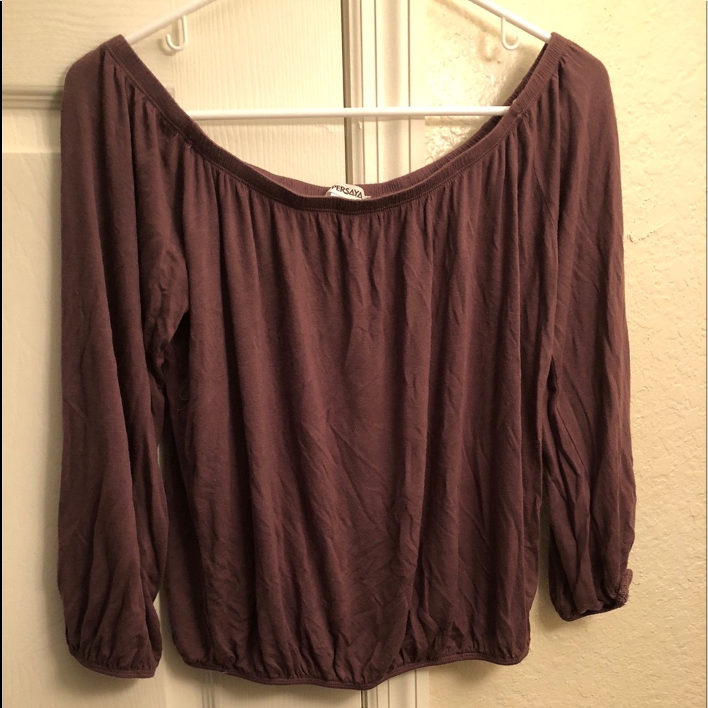 off the shoulder top